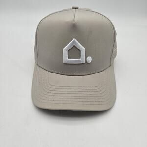 Vivint Hat Cap Snap Back Tan Perforated Limited Edition Super Rare Mens INFS